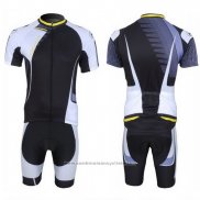 2013 Maillot Cyclisme Northwave Jaune et Blanc Manches Courtes et Cuissard