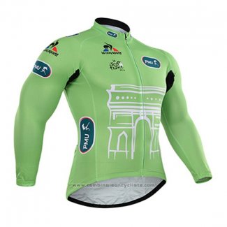 2015 Maillot Cyclisme Tour de France Vede Militare Manches Longues et Cuissard