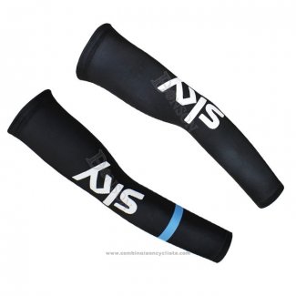 2015 Sky Manchettes Ciclismo Noir