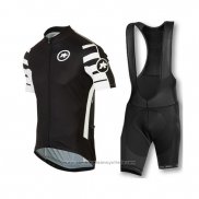 2016 Maillot Cyclisme Assos Profond Noir Manches Courtes et Cuissard