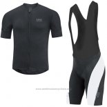 2017 Maillot Cyclisme Gore Bike Wear Power Oxygen-cc Noir Manches Courtes et Cuissard