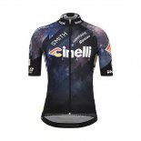 2018 Maillot Cyclisme Cinelli Noir Manches Courtes et Cuissard