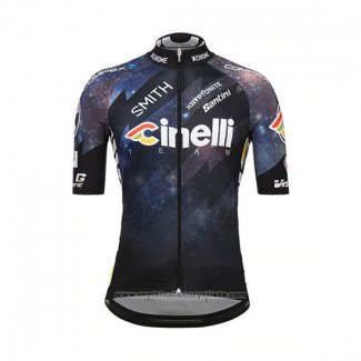 2018 Maillot Cyclisme Cinelli Noir Manches Courtes et Cuissard