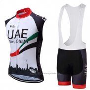 2019 Gilet Coupe-vent Uae Noir Blanc Rouge