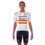 2021 Maillot Cyclisme Astana Champion Espagne Manches Courtes et Cuissard