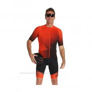 2022 Maillot Cyclisme Gore Orange Manches Courtes et Cuissard