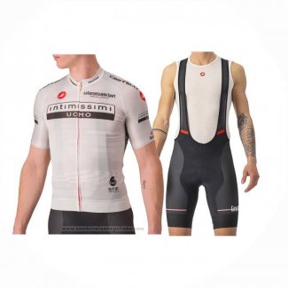 2023 Maillot Cyclisme Giro d'Italia Blanc Manches Courtes et Cuissard(2)