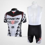 2010 Maillot Cyclisme Shimano Blanc et Noir Manches Courtes et Cuissard