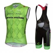 2016 Gilet Coupe-vent Cannondale Vert et Noir