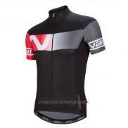 2016 Maillot Cyclisme Nalini Rouge et Gris Manches Courtes et Cuissard