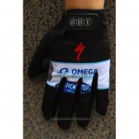 2020 Omega Quick Step Gants Doigts Longs Cyclisme Noir Blanc