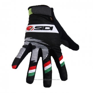 2020 SIDI Gants Doigts Longs Cyclisme Noir