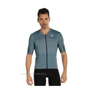 2021 Maillot Cyclisme Sportful Gris Manches Courtes et Cuissard