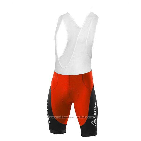 2017 Maillot Cyclisme Loffler Pro Racing Noir Manches Courtes et Cuissard