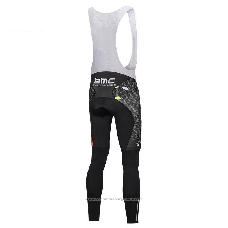 2018 Maillot Cyclisme Holowesko Citadel Vert et Noir Manches Longues et Cuissard