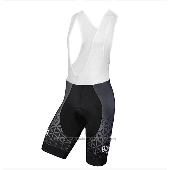 2018 Maillot Cyclisme Bianchi Attone Blanc et Vert Manches Courtes et Cuissard