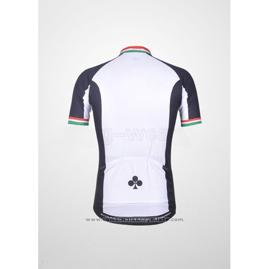 2011 Maillot Cyclisme Colnago Noir et Blanc Manches Courtes et Cuissard