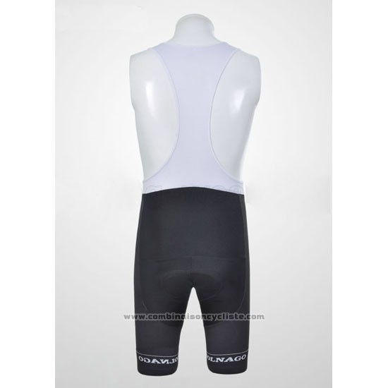 2011 Maillot Cyclisme Colnago Noir et Blanc Manches Courtes et Cuissard