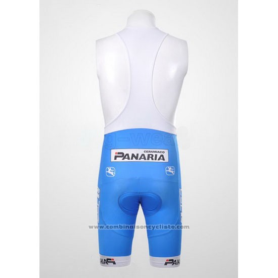 2012 Maillot Cyclisme Colnago Azur et Blanc Manches Courtes et Cuissard