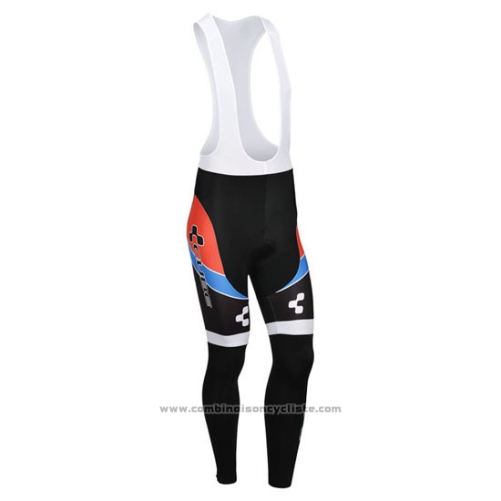 2013 Maillot Cyclisme Cube Noir et Blanc Manches Longues et Cuissard
