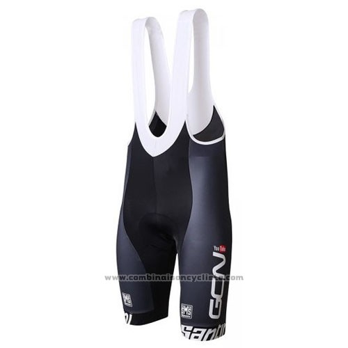 2016 Maillot Cyclisme GCN Noir et Rouge Manches Courtes et Cuissard