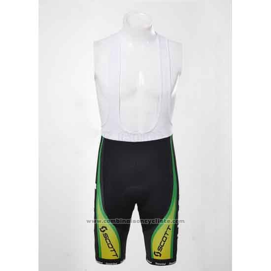 2012 Maillot Cyclisme GreenEDGE Noir et Vert Manches Courtes et Cuissard