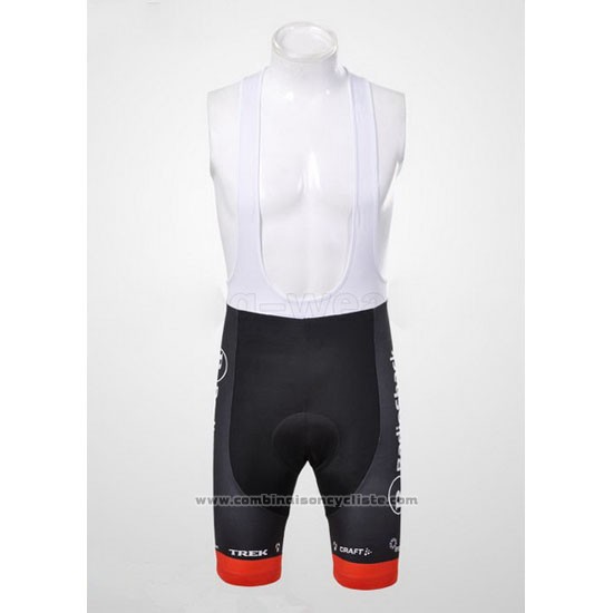 2012 Maillot Cyclisme Radioshack Noir et Blanc Manches Courtes et Cuissard