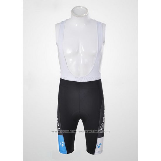 2011 Maillot Cyclisme Subaru Noir et Blanc Manches Courtes et Cuissard