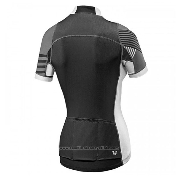 2017 Maillot Cyclisme Femme Liv Pro Noir Manches Courtes et Cuissard