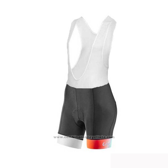 2019 Maillot Cyclisme Femme Liv Noir Blanc Manches Courtes et Cuissard