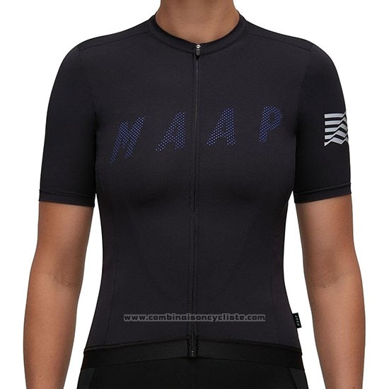 2019 Maillot Cyclisme Femme Maap Escape Noir Manches Courtes et Cuissard