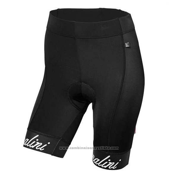 2017 Maillot Cyclisme Femme Nalini Nemina Noir Manches Courtes et Cuissard