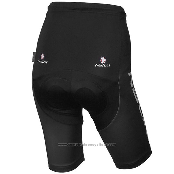 2017 Maillot Cyclisme Femme Nalini Sfiziosa Rouge Manches Courtes et Cuissard