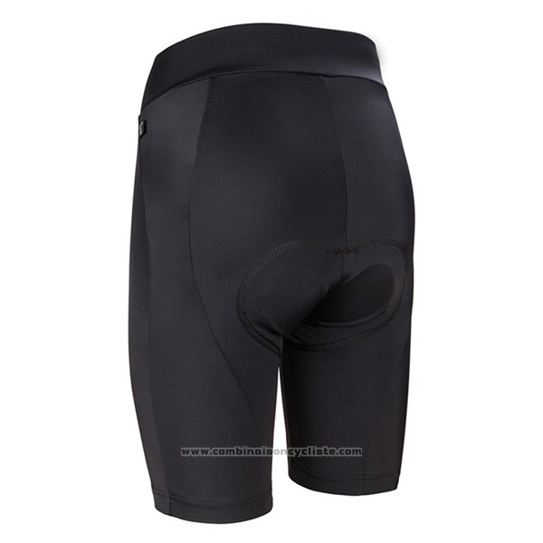2017 Maillot Cyclisme Femme Nalini Wave Noir Manches Courtes et Cuissard