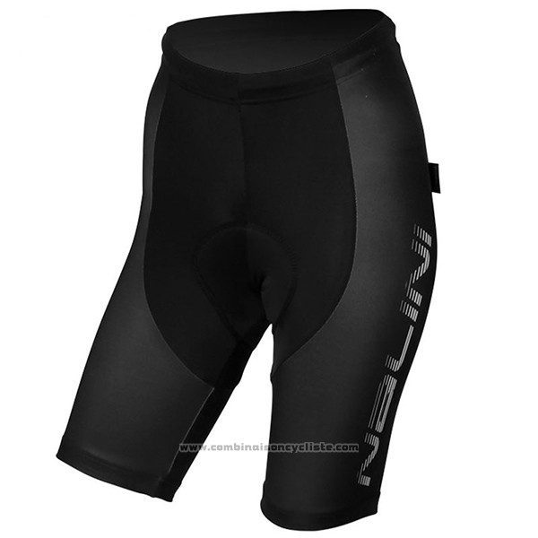 2017 Maillot Cyclisme Femme Nalini Zebrana Vert et Noir Manches Courtes et Cuissard