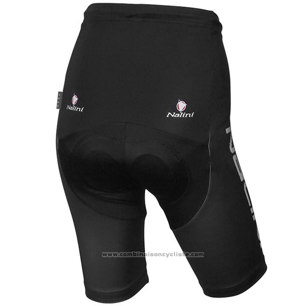 2017 Maillot Cyclisme Femme Nalini Zebrana Vert et Noir Manches Courtes et Cuissard