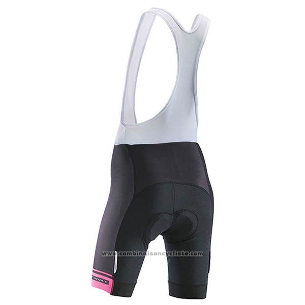 2017 Maillot Cyclisme Femme Northwave Noir et Bleu Manches Courtes et Cuissard