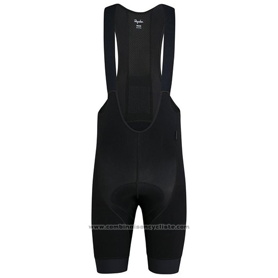 2019 Maillot Cyclisme Femme Rapha Fonce Bleu Rose Manches Courtes et Cuissard