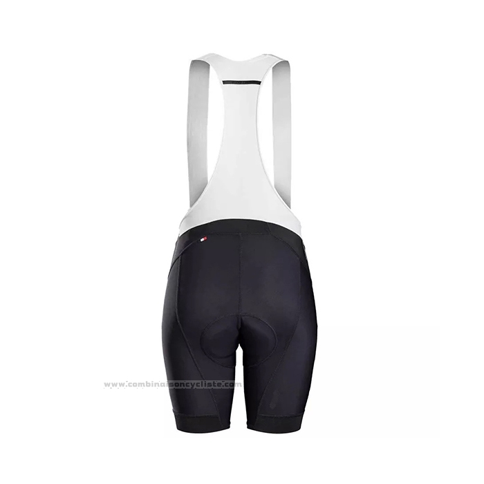 2021 Maillot Cyclisme Femme Trek Bleu Clair Manches Courtes et Cuissard