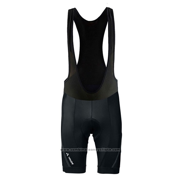 2017 Maillot Cyclisme Femme Vaude Blanc et Vert Manches Courtes et Cuissard