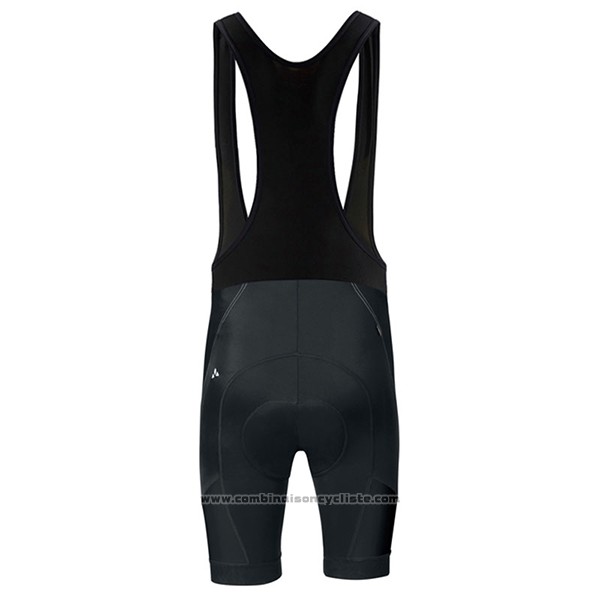 2017 Maillot Cyclisme Femme Vaude Blanc et Vert Manches Courtes et Cuissard