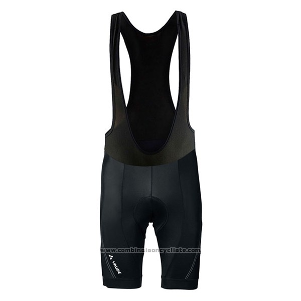 2017 Maillot Cyclisme Femme Vaude Gris et Noir Manches Courtes et Cuissard