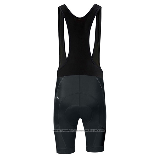 2017 Maillot Cyclisme Femme Vaude Gris et Noir Manches Courtes et Cuissard