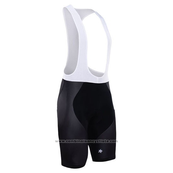 2015 Maillot Cyclisme Assos Blanc et Bleu Manches Courtes et Cuissard