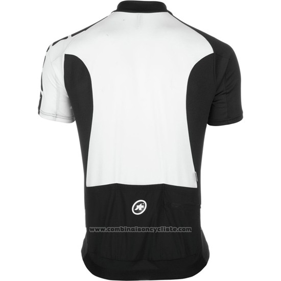 2016 Maillot Cyclisme Assos Noir Manches Courtes et Cuissard