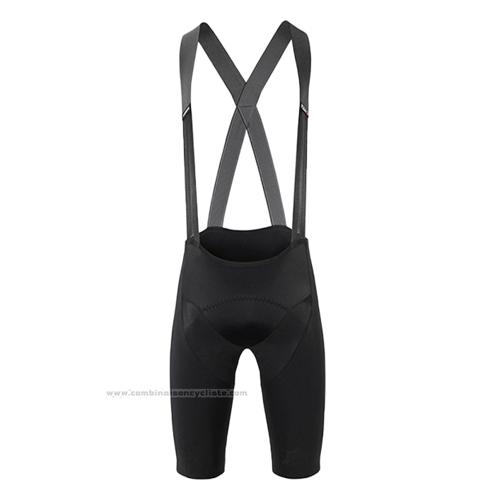 2022 Maillot Cyclisme Assos Blanc et Rouge Manches Courtes et Cuissard