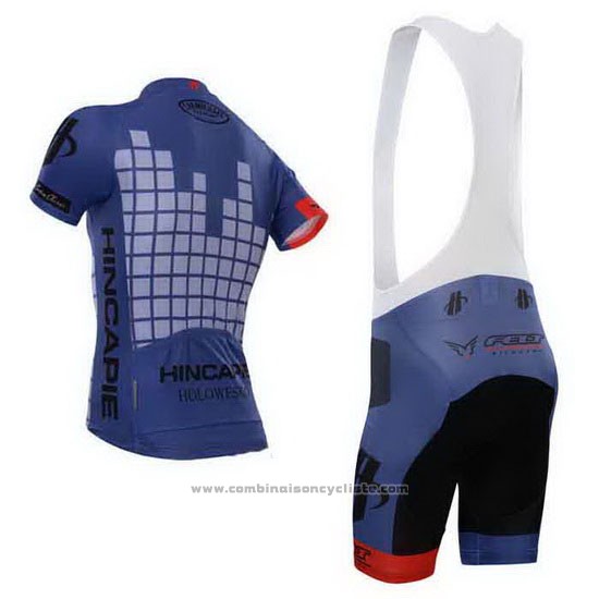 2014 Maillot Cyclisme Hincapie Violet Manches Courtes et Cuissard