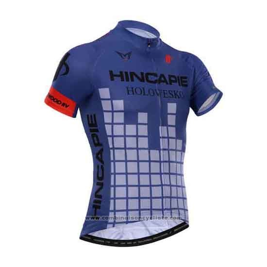 2014 Maillot Cyclisme Hincapie Violet Manches Courtes et Cuissard