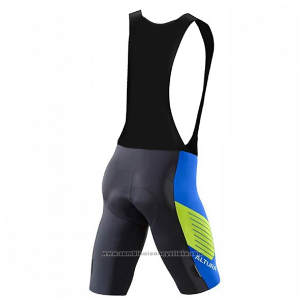 2017 Maillot Cyclisme Altura Sportive Bleu Manches Courtes et Cuissard