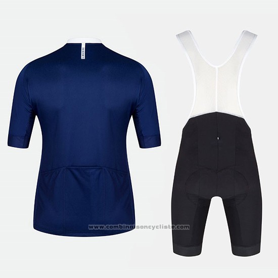 2018 Maillot Cyclisme Machine Club Bleu Manches Courtes et Cuissard